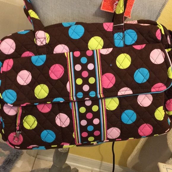 Never used Diaper Bag in beautiful crazy colors! - Picture 1 of 8